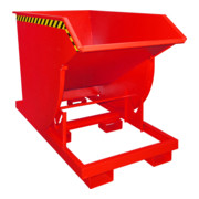 Bauer Südlohn Bac basculant BKM 100, peint, rouge feu