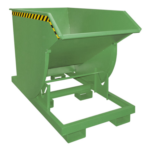 Bauer Südlohn Bac basculant BKM 100, peint, vert réséda