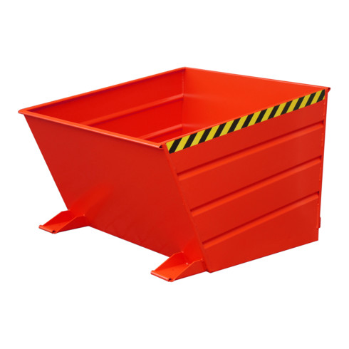 Bauer Südlohn Bac à bascule VD 1000, peint, rouge feu