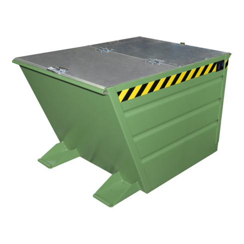 Bauer Südlohn Bac basculant VG 550, peint, vert réséda