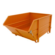 Conteneur de matériaux de construction Bauer Südlohn BBK 100, vernis, gris souris