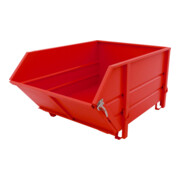 Conteneur de matériaux de construction Bauer Südlohn BBK 100, vernis, gris souris