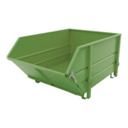 Conteneur de matériaux de construction Bauer Südlohn BBK 100, vernis, gris souris