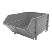 Conteneur de matériaux de construction Bauer Südlohn BBK 100, vernis, gris souris