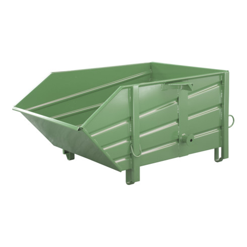Bauer Südlohn conteneur de matériaux de construction BBP 100, vernis, gris souris
