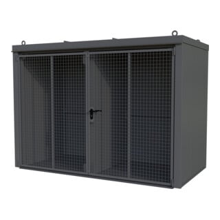 Bauer Südlohn Conteneur pour bouteilles de gaz GFC-B/W M4