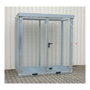 Bauer Südlohn Conteneur pour bouteilles de gaz GFC-E/G M1, galvanisé à chaud