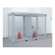 Bauer Südlohn Conteneur pour bouteilles de gaz GFC-E/G M4, galvanisé à chaud-4