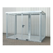 Bauer Südlohn Conteneur pour bouteilles de gaz GFC-E/T M4, galvanisé à chaud