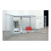 Bauer Südlohn Conteneur pour bouteilles de gaz GFC-E/T M4, galvanisé à chaud-4