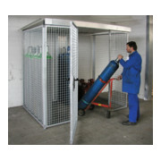 Bauer Südlohn Conteneur pour bouteilles de gaz GFC-M3/D, galvanisé à chaud-3