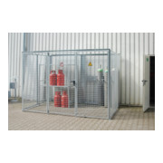 Bauer Südlohn Conteneur pour bouteilles de gaz GFC-M5, galvanisé à chaud-3