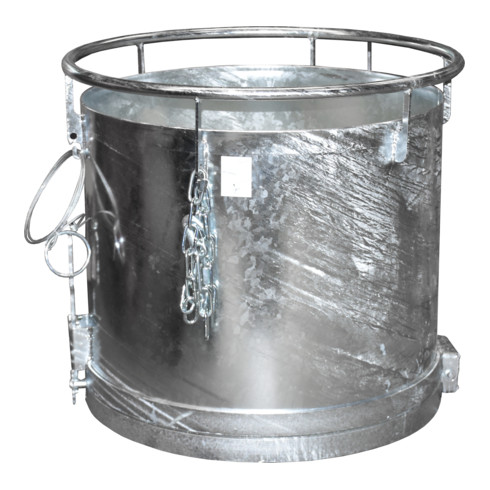Bauer Südlohn Conteneur rond RB 300, galvanisé à chaud