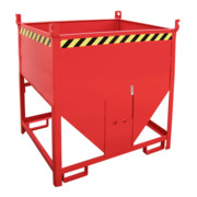 Conteneur silo Bauer Südlohn SGS75, laqué