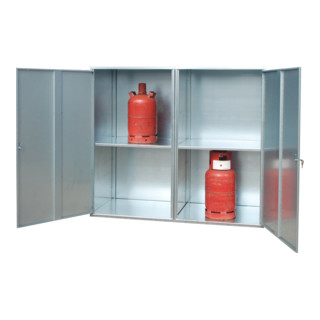Bauer Südlohn Dépôt de bouteilles de gaz GFD-G 2, galvanisé