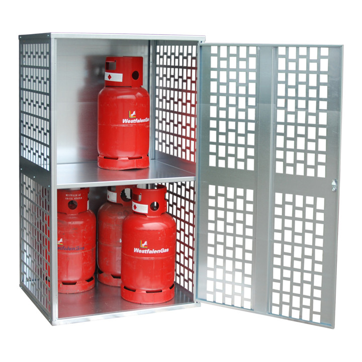 Bauer Südlohn Dépôt de bouteilles de gaz GFD-L 1, galvanisé