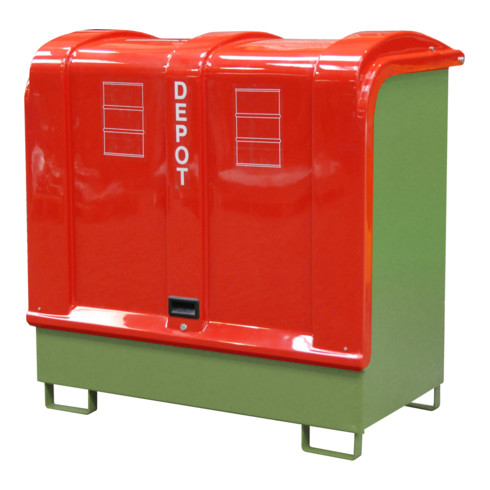 Dépôt de matières dangereuses Bauer Südlohn GD-B, laqué