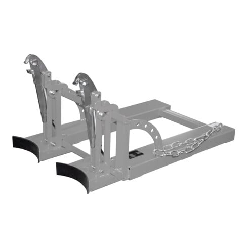 Bauer Südlohn Transpalette à fût RS 60-II, peint, gris souris