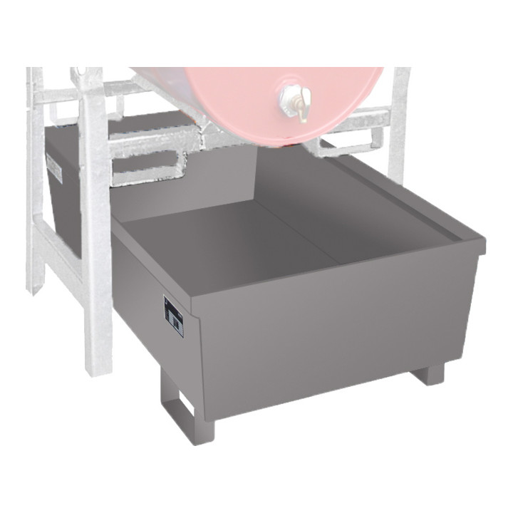 Bauer Südlohn Étagère à fûts FRA-1, laquée, gris souris