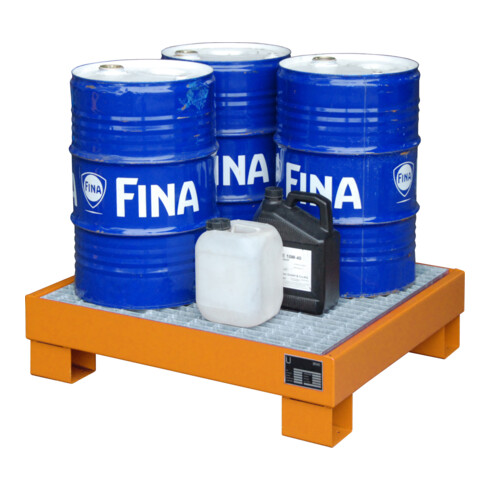 Bac de rétention Bauer Südlohn AW60-2/M, laqué