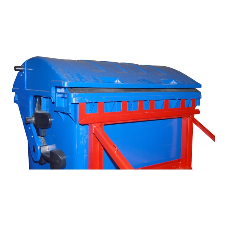 Bauer Südlohn Lève-poubelles MH-II, peint, rouge feu