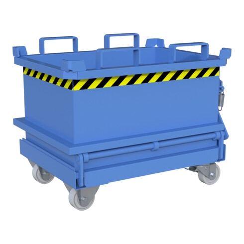 Bauer Südlohn Mini bac pliable MSB 150, laqué, bleu clair