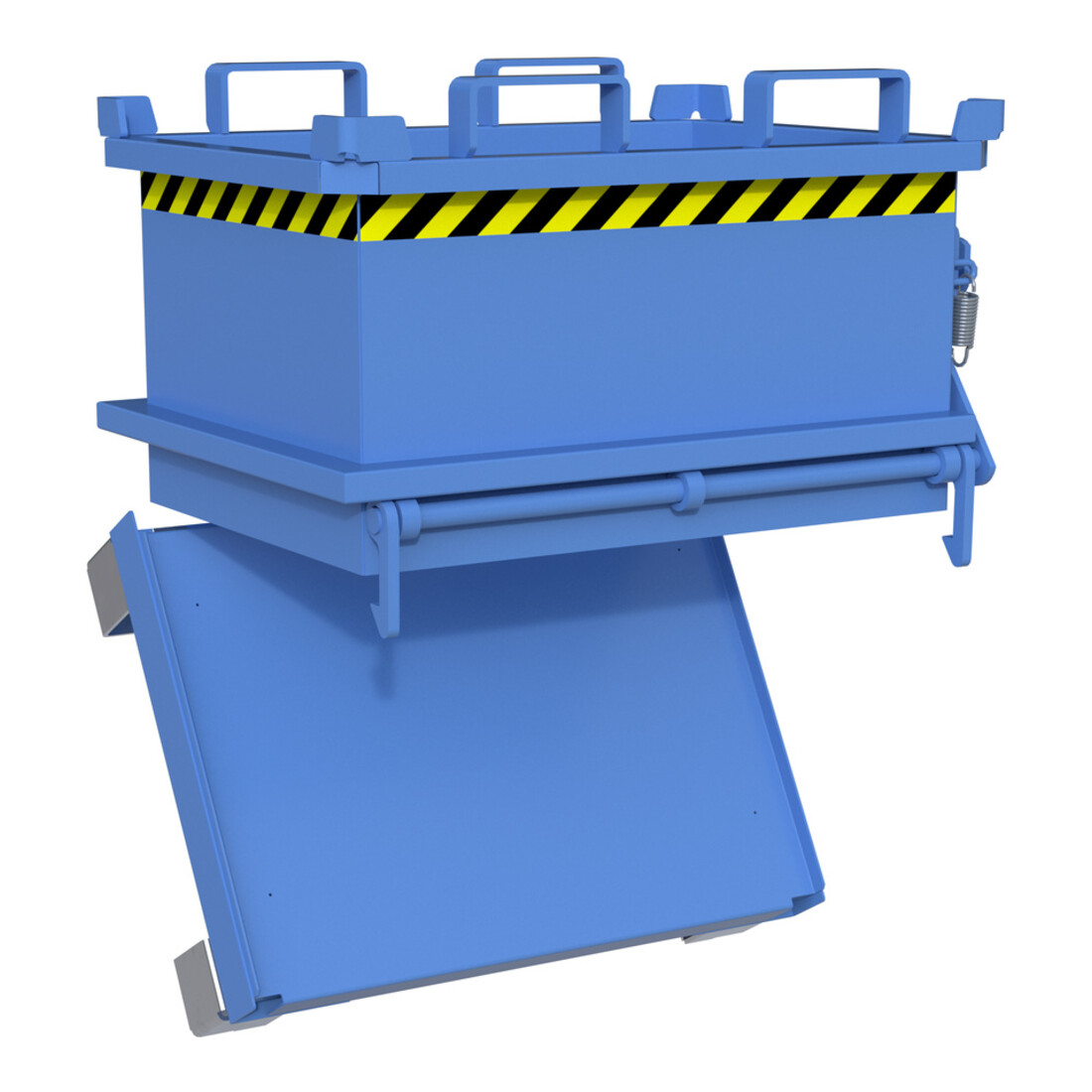 Bauer Südlohn Mini bac pliable MSB 150, laqué, bleu clair