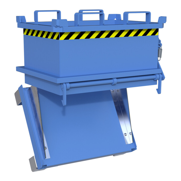 Bauer Südlohn Mini bac pliable MSB 150, laqué, bleu clair