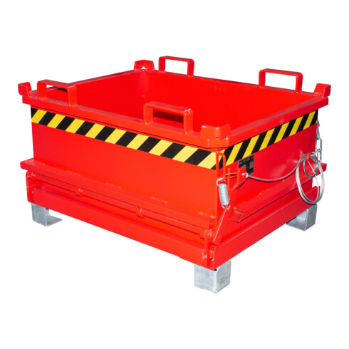 Bauer Südlohn Mini-bac pliable MSB 250, peint, rouge feu