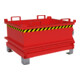 Bauer Südlohn Mini-bac pliable MSB 250, peint, rouge feu