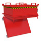 Bauer Südlohn Mini-bac pliable MSB 250, peint, rouge feu