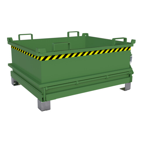 Bauer Südlohn Mini-bac pliable MSB 400, laqué, vert réséda