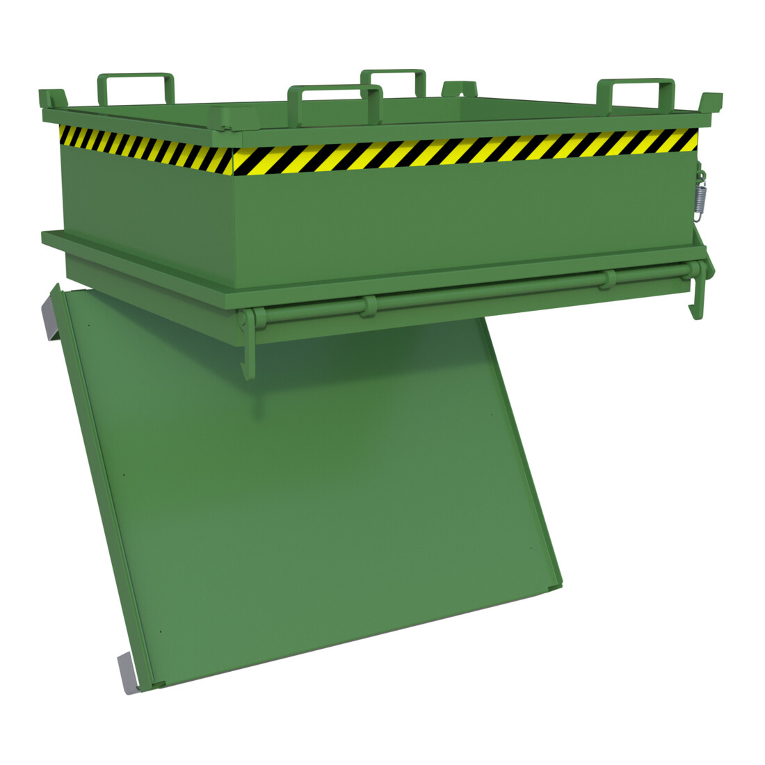 Bauer Südlohn Mini-bac pliable MSB 400, laqué, vert réséda