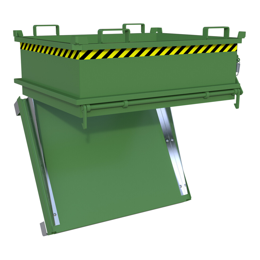 Bauer Südlohn Mini-bac pliable MSB 400, laqué, vert réséda