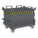 Bauer Südlohn Mini-bac pliant MSB 150, laqué, gris souris-4