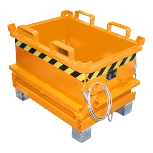 Bauer Südlohn Mini bac pliant MSB 150, laqué, orange jaune
