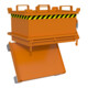 Bauer Südlohn Mini bac pliant MSB 150, laqué, orange jaune-2
