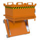 Bauer Südlohn Mini bac pliant MSB 150, laqué, orange jaune