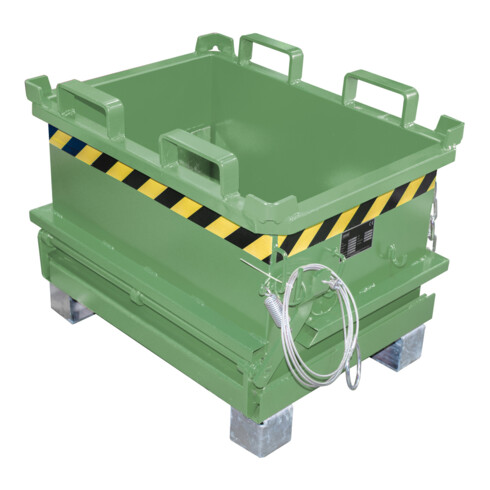 Bauer Südlohn Mini-bac pliant MSB 150, peint, vert réséda