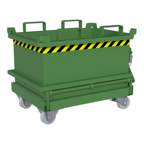 Bauer Südlohn Mini-bac pliant MSB 150, peint, vert réséda