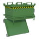 Bauer Südlohn Mini-bac pliant MSB 150, peint, vert réséda