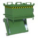 Bauer Südlohn Mini-bac pliant MSB 150, peint, vert réséda