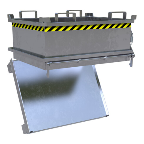 Bauer Südlohn Mini-bac pliant MSB 250, galvanisé à chaud