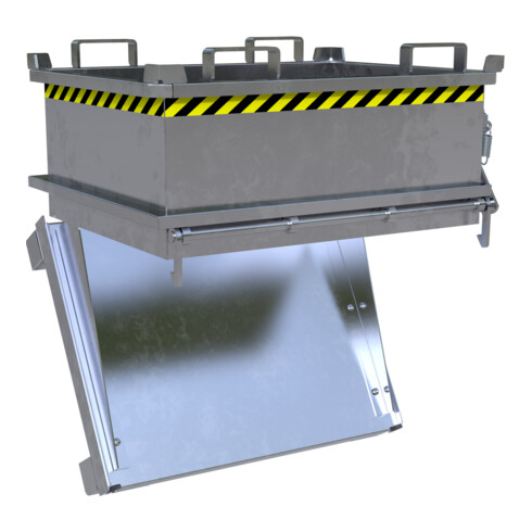 Bauer Südlohn Mini-bac pliant MSB 250, galvanisé à chaud