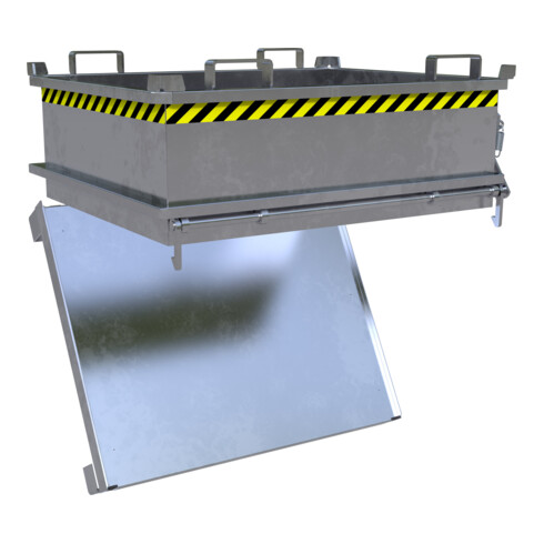 Bauer Südlohn Mini-bac pliant MSB 400, galvanisé à chaud