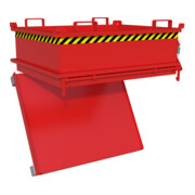 Bauer Südlohn Mini-bac pliant MSB 400, laqué, rouge feu-2