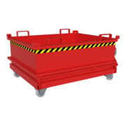Bauer Südlohn Mini-bac pliant MSB 400, laqué, rouge feu-4