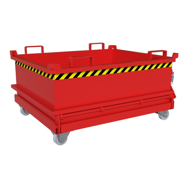 Bauer Südlohn Mini-bac pliant MSB 400, laqué, rouge feu