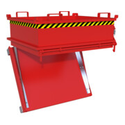 Bauer Südlohn Mini-bac pliant MSB 400, laqué, rouge feu-5