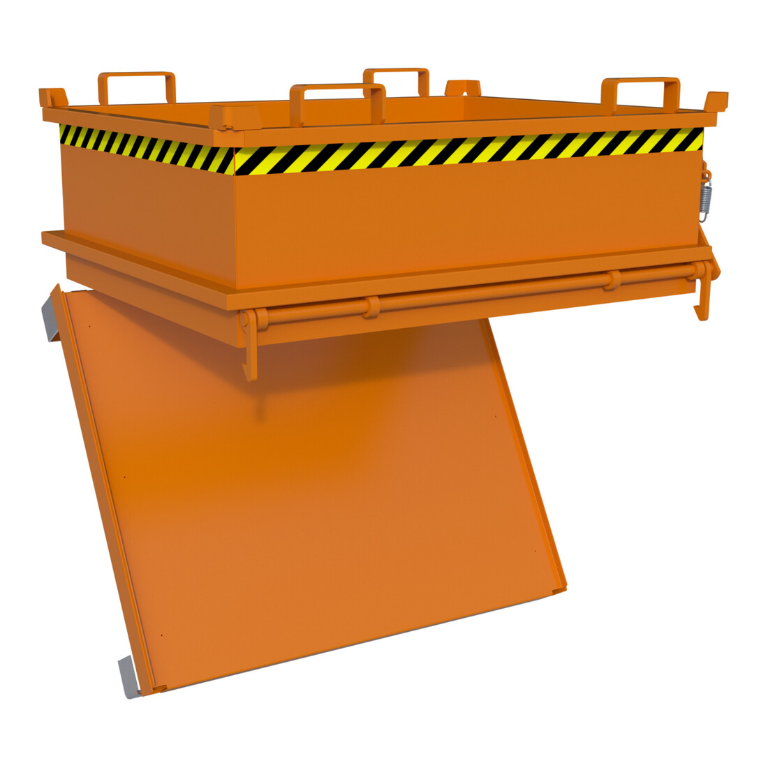 Bauer Südlohn Mini-bac pliant MSB 400, peint, orange jaune